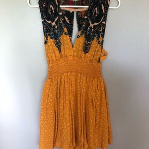 Free People Walking Dreams Fit and Flare dress